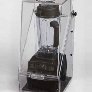 Blender and Juicer Sound Enclosure with Flip-top Lid