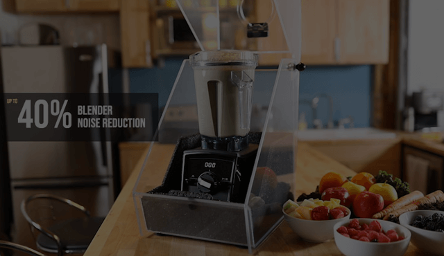 Quiet Blender Accessory - Hear the Difference for Vitamix, Blendtec & - Á  La Carte Cooking